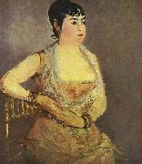 Edouard Manet La dame en rose, Mme Martin oil on canvas